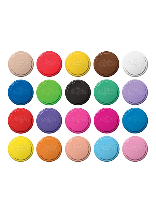 كري-زي-آرت عبوة من 20 عجينة لينة - عبوة فاليو 1.17كيلوجرام - Image 2