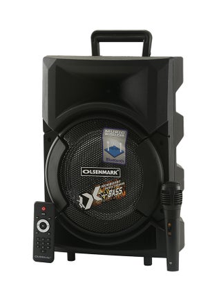 نظام مكبر صوت محمول للحفلات مع USB/بطاقة SD/FM/ميكروفون/بلوتوث وجهاز تحكم عن بعد - v1550746024/N20664436A_1