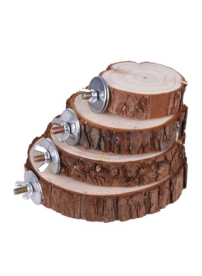 Wooden Coin Jumping Platform Brown - Image 1