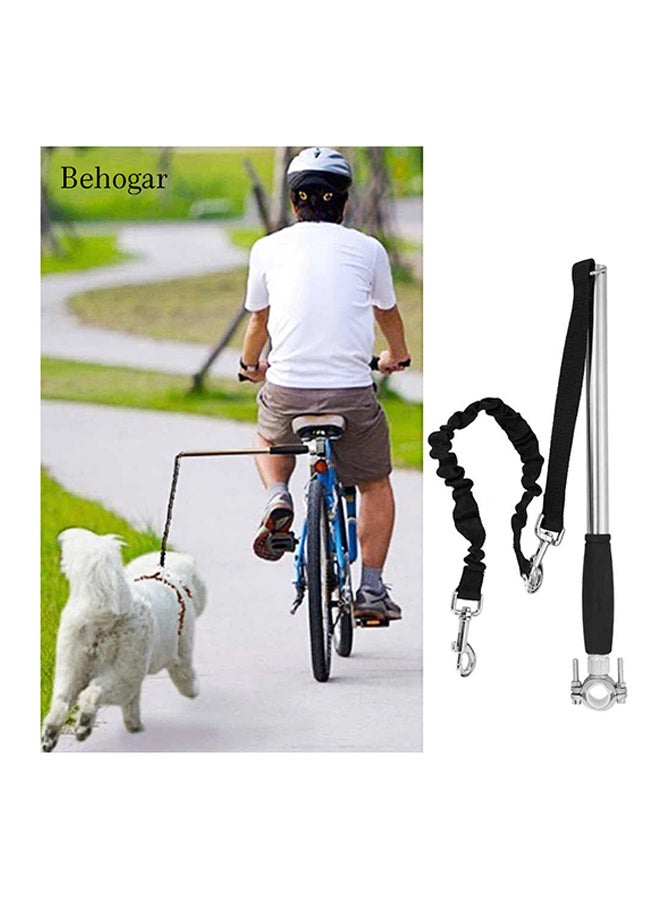 Training Leash Silver/Black 41x2x2cm - Image 2