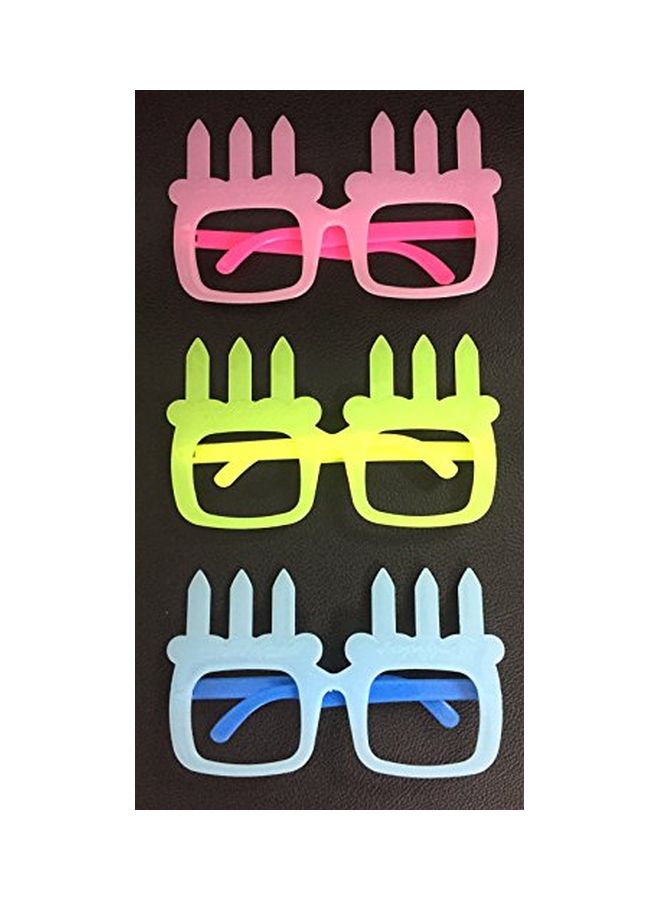 CHASHIBA - 6-Piece Neon Radium Eyeglasses - Image 1