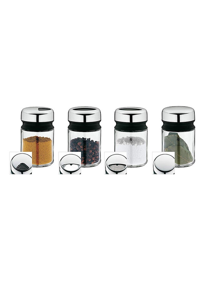 WMF 4-Piece Shaker Tin Set Silver 100ml - Image 2