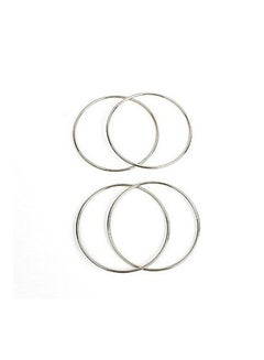 MilesMagic 4-Piece Chinese Linking Magic Ring Set 10cm  - Image 2