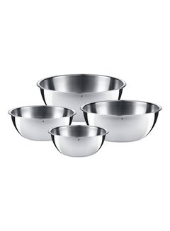 WMF 4-Piece Gourmet Kitchen Bowl Set Silver  - Image 1