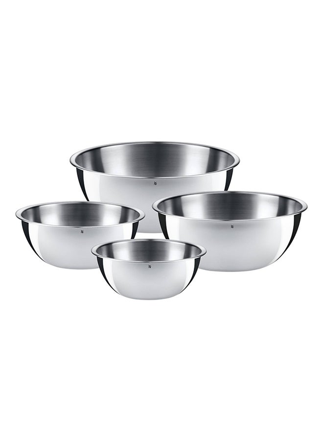 WMF 4-Piece Gourmet Kitchen Bowl Set Silver  - Image 1
