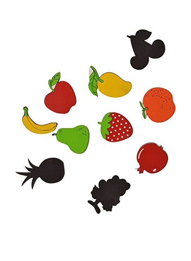 Skillofun 10-Piece Fruit Magnetic Cutouts S-47 - Image 1