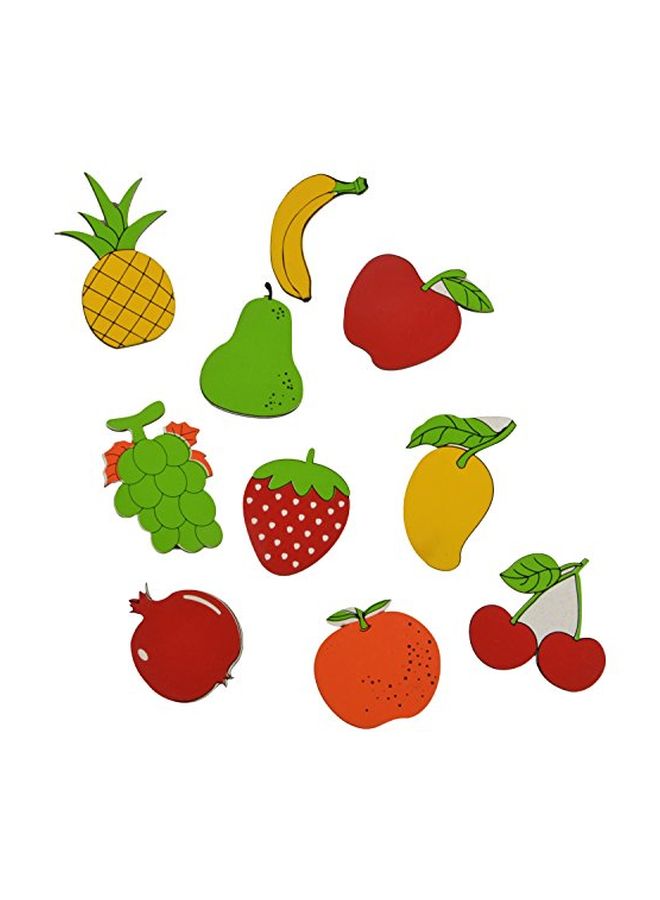 Skillofun 10-Piece Fruit Magnetic Cutouts S-47 - Image 2