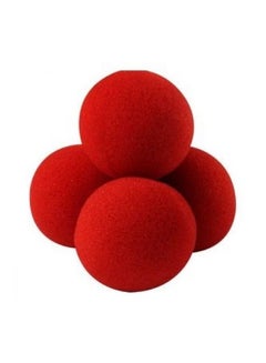 MilesMagic Pack of 4 Magic Trick Soft Sponge Balls cm  - Image 1