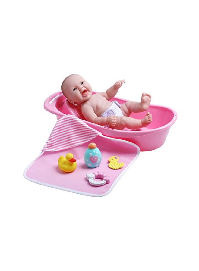 JC TOYS 8-Piece Baby Doll Bathtub Set 18370  - Image 1