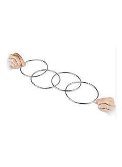 MilesMagic 4-Piece Chinese Linking Magic Ring Set 10cm  - Image 5