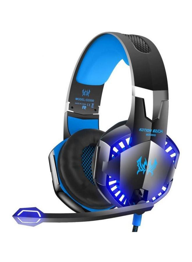 سماعة رأس سلكية للألعاب فوق الأذن مع ميكروفون لأجهزة PS4/PS5/XOne/XSeries/NSwitch/PC - Image 2
