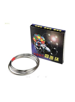 MilesMagic 4-Piece Chinese Linking Magic Ring Set 10cm  - Image 3