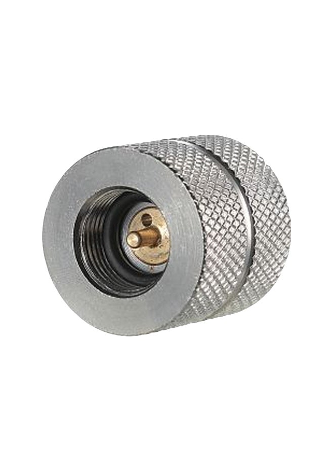 Cartridge Gas Refill Adapter Nozzle Silver/Gold 20x19mm