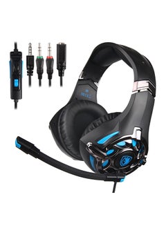 SA-708 Wired Over-Ear Gaming Headphones With Mic