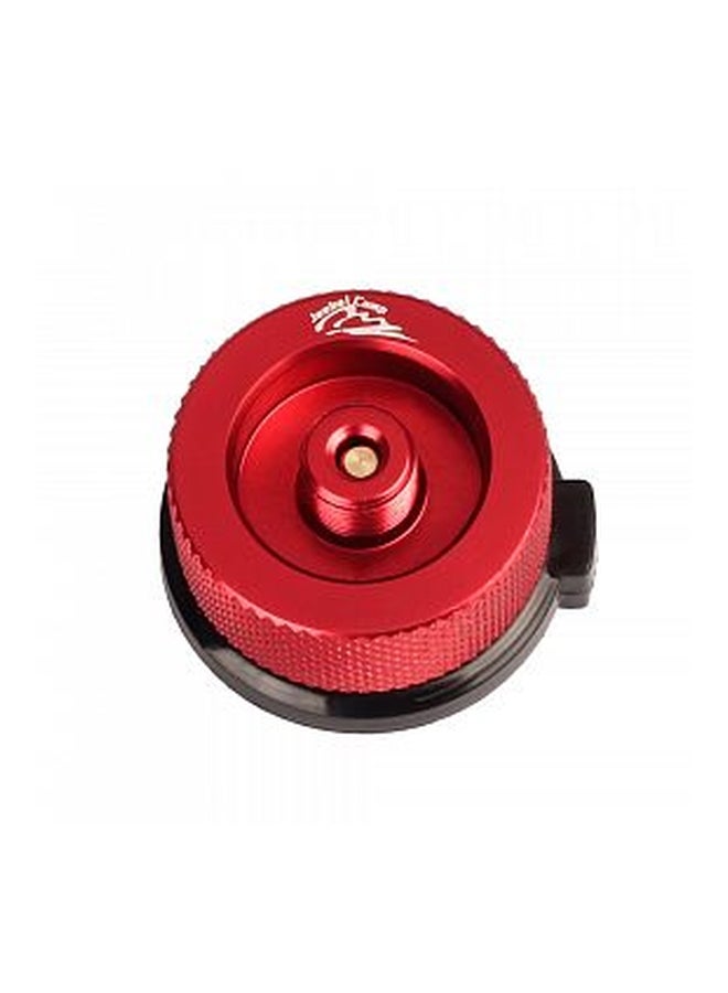 Gas Cartridge Head Conversion Adapter Nozzle Red