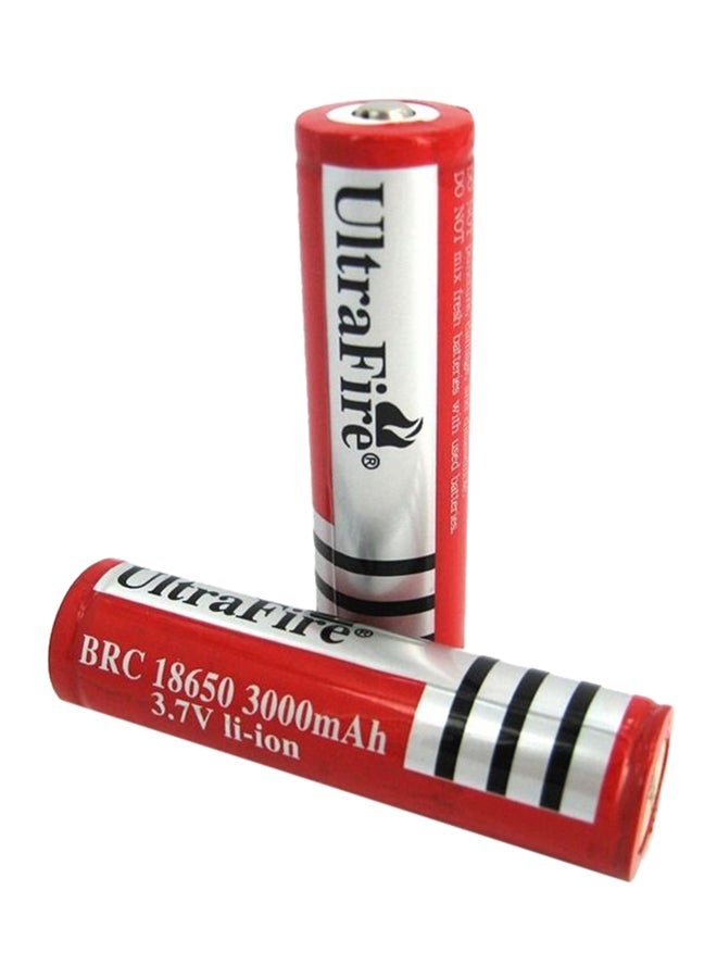 Ultra Fire - Ultrafire Brc18650 Protected Rechargeable Li-Ion Battery For Flash Camera And Light - Image 1
