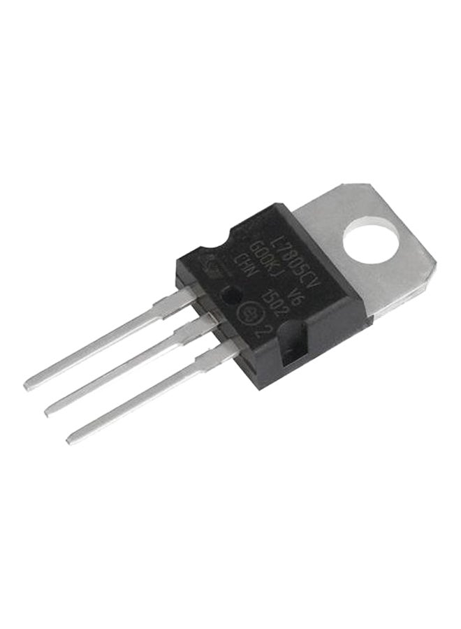 7805 Ic Regulator 5 Volt Silver/Black