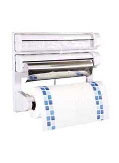Generic Triple Paper Dispenser White 232x164x32mm 