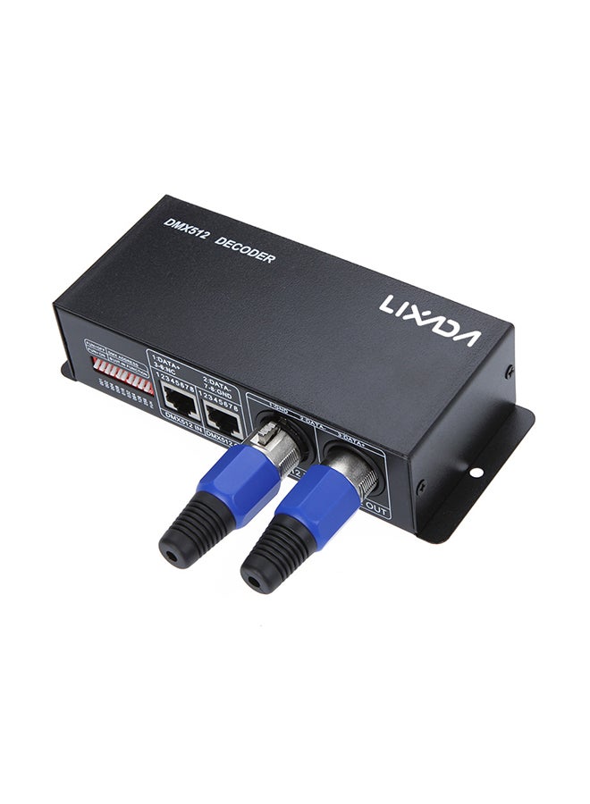 LIXADA - DMX Decoder LED Controller H9240 Black - Image 1