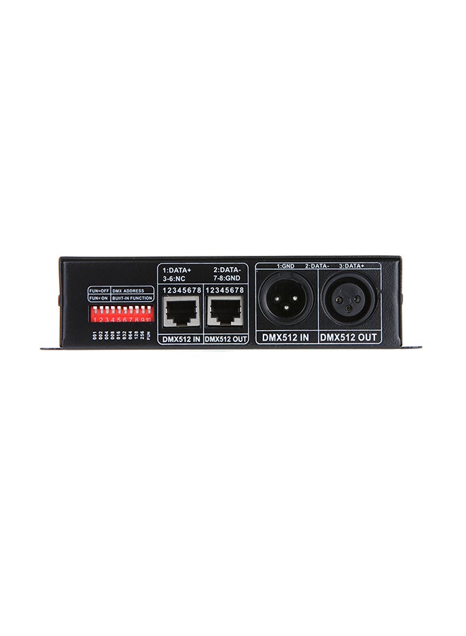 LIXADA - DMX Decoder LED Controller H9240 Black - Image 1