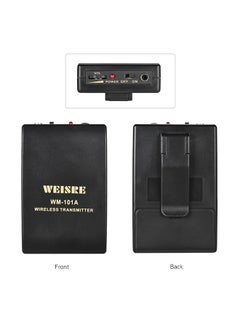 Generic Portable FM Wireless Microphone System Voice Amplifier I2999 Black  - Image 2