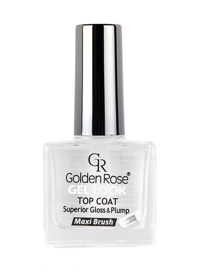 Golden Rose Gel look Top Coat Clear 
