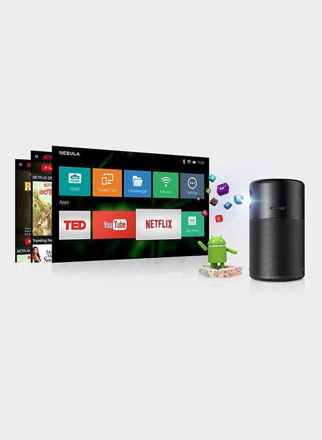NEBULA CAPSULE - Wifi portable projector AK-D4111C11 Black - Image 1