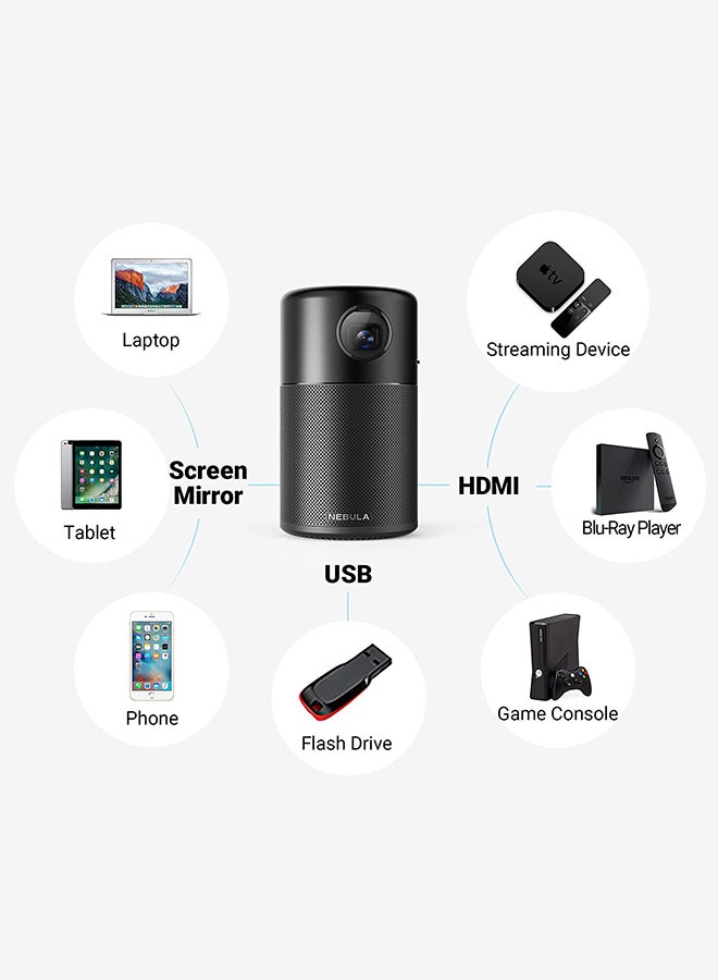 NEBULA CAPSULE - Wifi portable projector AK-D4111C11 Black - Image 1