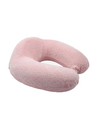 U-Shaped Neck Pillow Pink 30 x 25cm - v1550816262/N21261062A_1