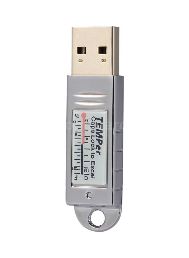 Pcsensor - USB Temperature Sensor For PC And Laptop Silver - Image 1