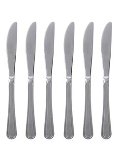 Berger 6-Piece Dessert Knife Set Silver  - Image 1