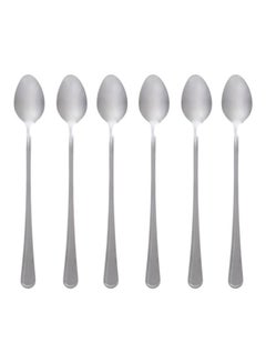 Berger 6-Piece Dessert Spoon Set Silver  - Image 1