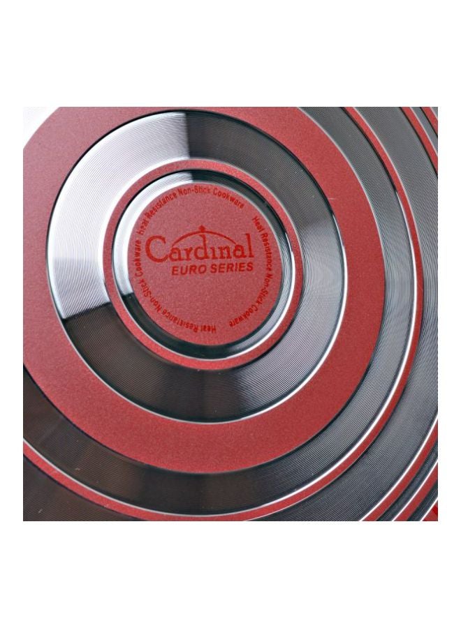 Cardinal Round Roasting Tray 30cm Pink/Black/Silver - Image 3