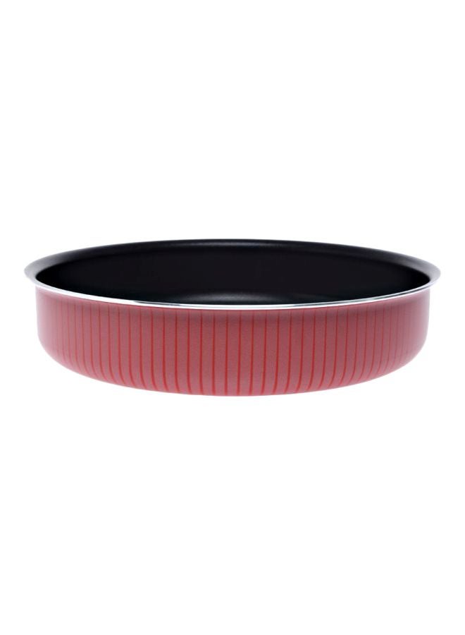Cardinal Round Roasting Tray 30cm Pink/Black/Silver - Image 1