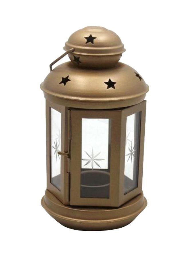 هوم فانوس رمضان ذهب / شفاف 