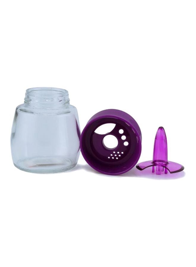 HEREVIN Spice Jar 200ml Purple/Clear  - Image 2