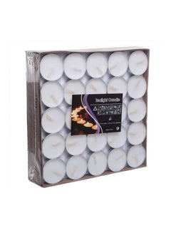 100-Piece Tea Light Candle Set White/Silver - v1550817949/N21164369A_2