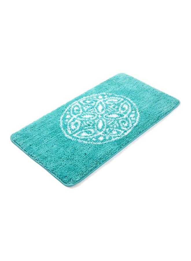 Equiste Bathroom Mat Blue/White 45X75cm
