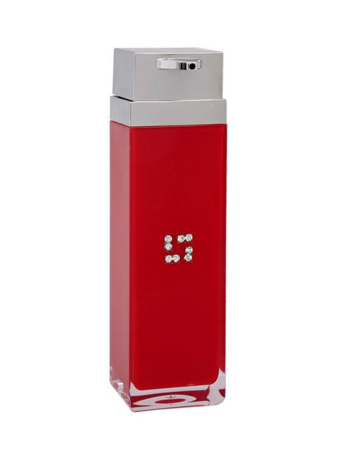 Home Crystal Studded Dispenser Red/Silver/Clear - Image 1