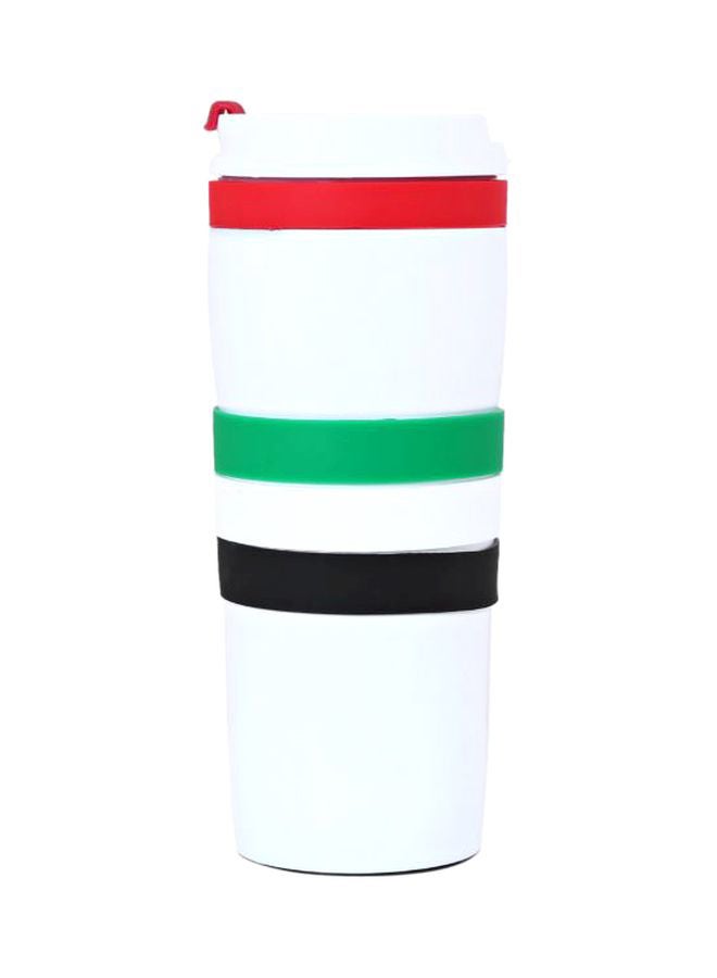 Stainless Steel Mug 380ml White/Red/Green - v1550817971/N21164453A_1