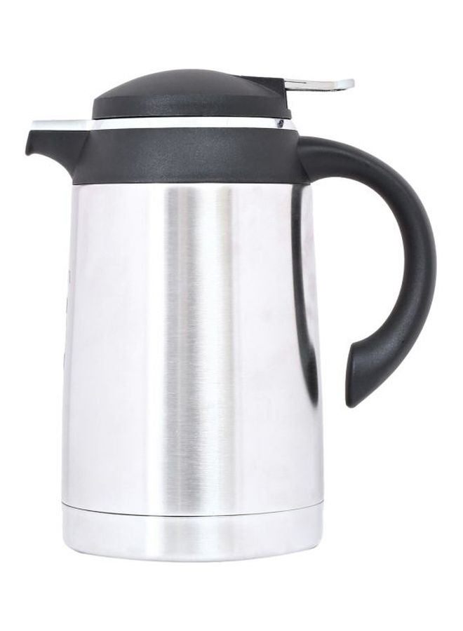 Nessan Stainless Steel Regal Flask 1.3L Silver/Black - Image 2