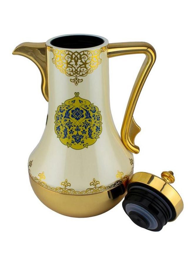 Dallah Coffee Flask Ivory/Gold/Yellow - v1550817981/N21164430A_2