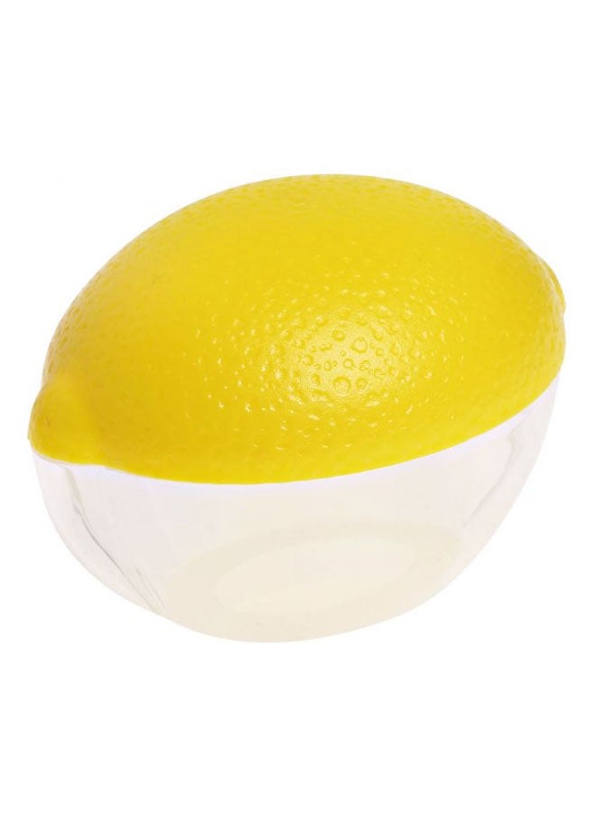 Snips Plastic Lemon Saver Yellow/Clear 11.7x8.5x8.2cm - Image 2