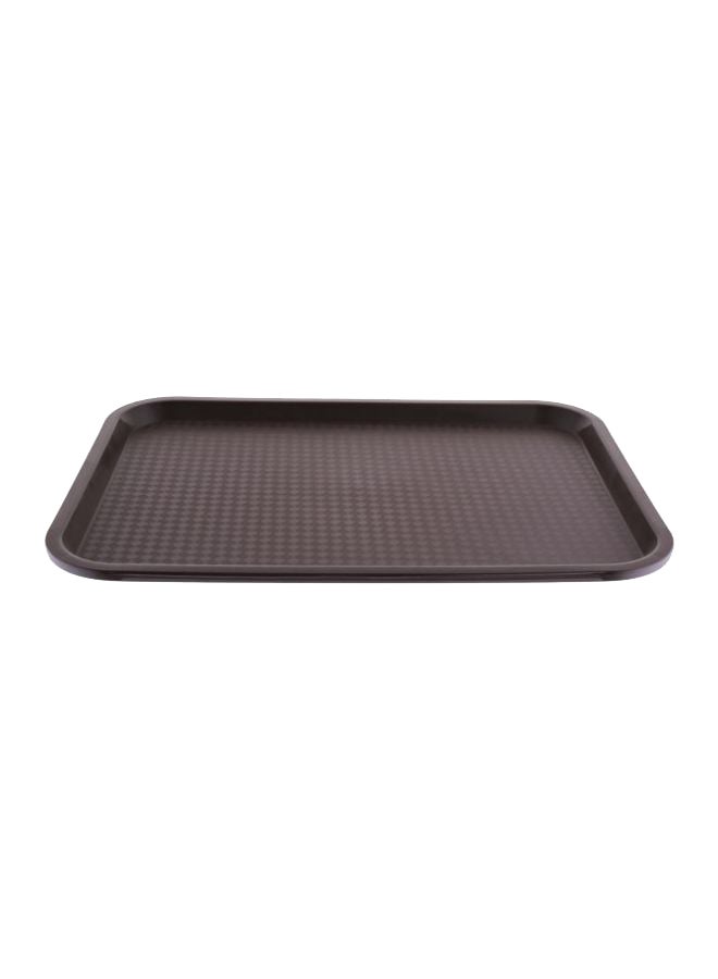 Rectangular Serving Tray Brown 41.5x31centimeter