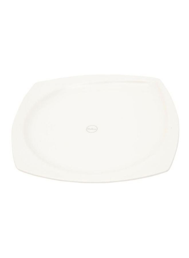 Tendance's Porcelain Plate 10-Inch White 10inch - Image 1