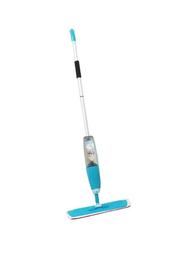 ممسحة من الألومنيوم مزودة ببخاخ أخضر/فضي/شفاف