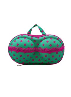 Lingerie Organizer Green/Pink 33x18x2.5centimeter