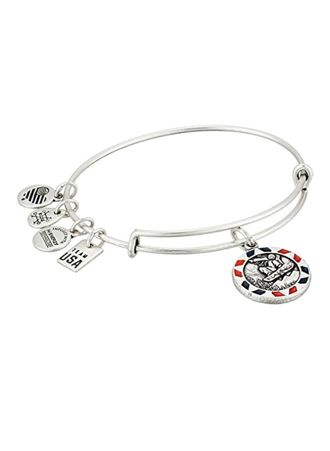 ALEX AND ANI Snowboarding Charm Bracelet  - Image 1