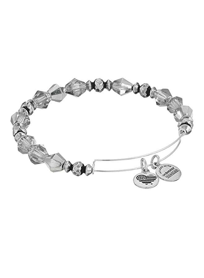 ALEX AND ANI Expandable Silver Sheen Rafaelian Charm Bracelet 