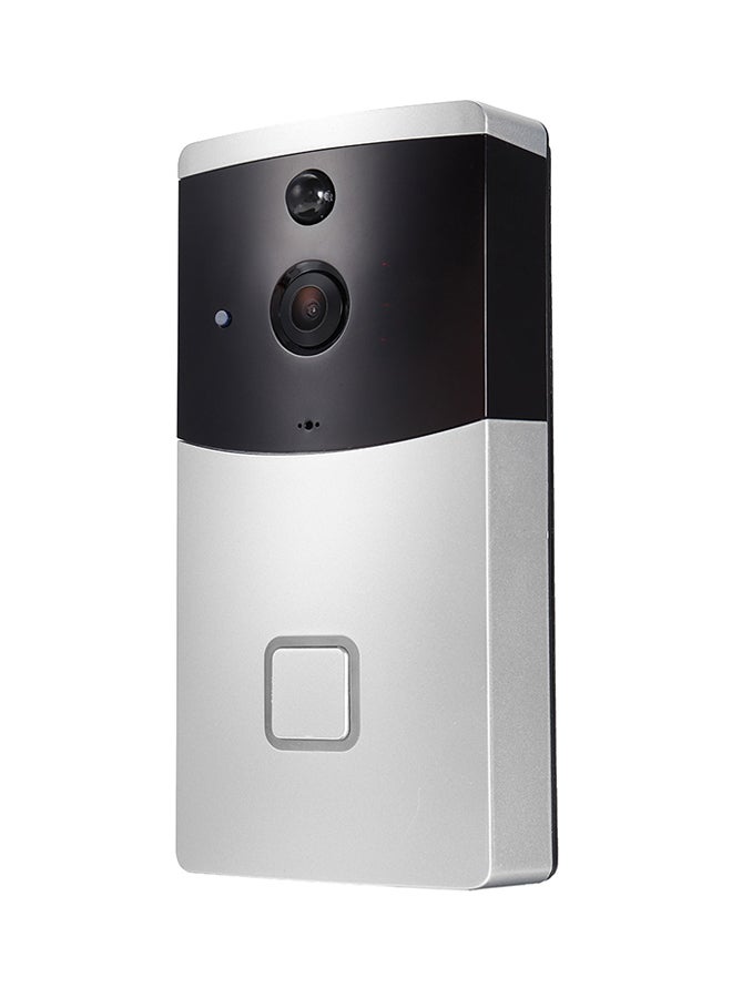 Generic - HD 720P Wifi Visual Intercom Door Phone Wireless Video Doorbell Silver 14.5 x 7.7 x 3centimeter - Image 1